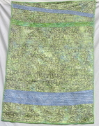 Batik Green and Blue - SOLD